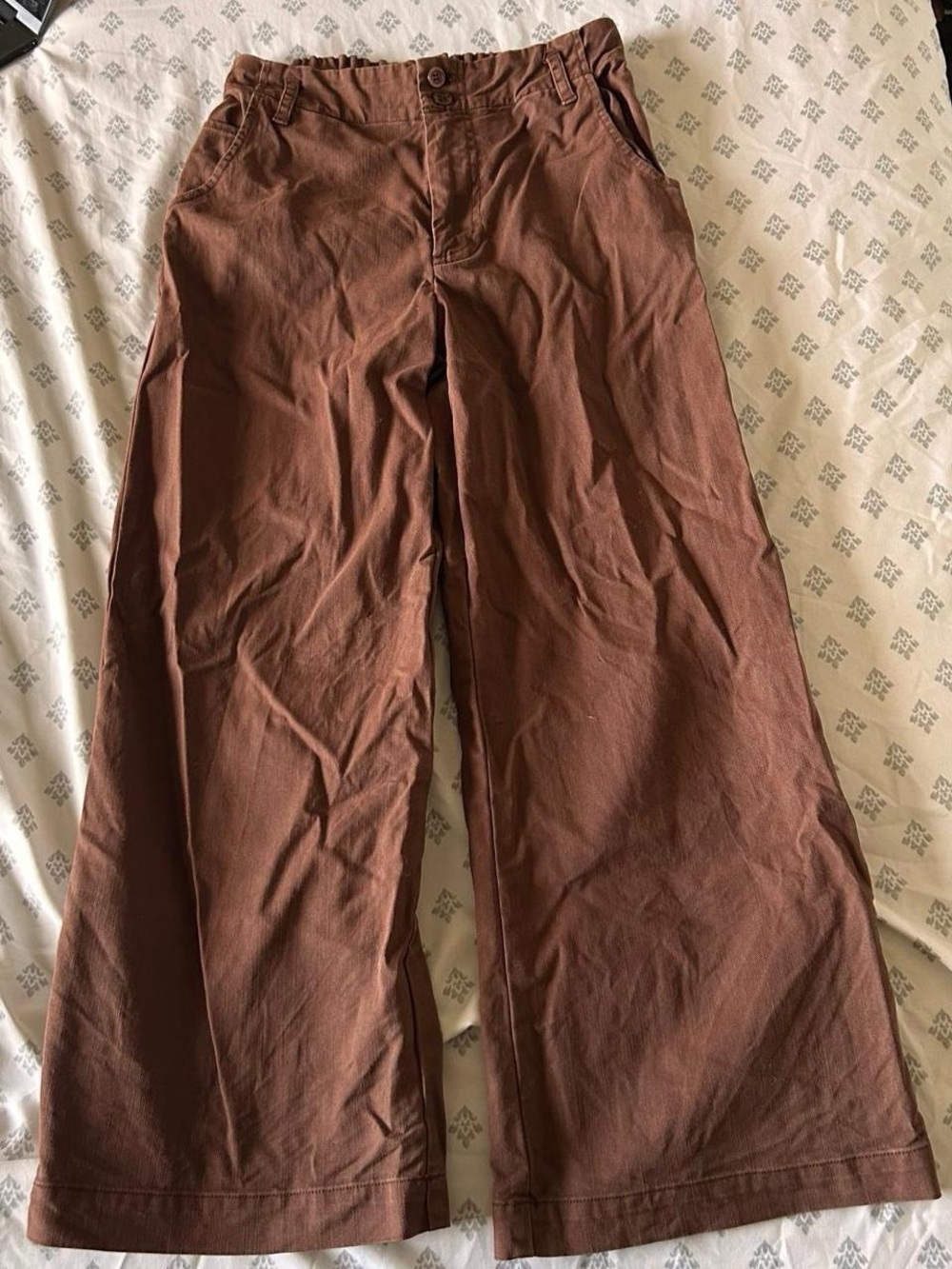 Young Fabulous & Broke Wide-Leg Pants in Brown
